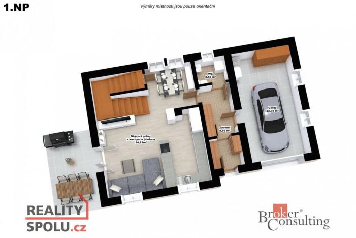 Prodej rodinného domu, Zdislava, 116 m2