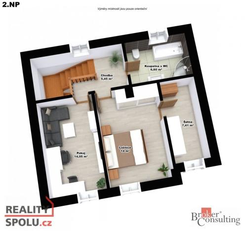 Prodej rodinného domu, Zdislava, 116 m2