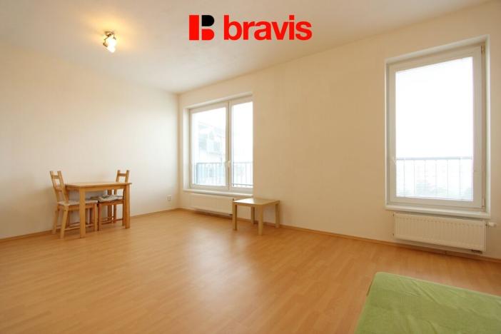 Pronájem bytu 1+kk, Brno - Líšeň, Horníkova, 29 m2