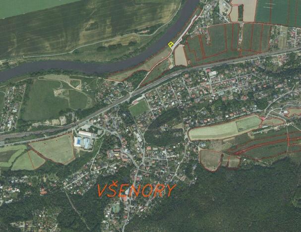 Prodej pozemku, Všenory, 782 m2