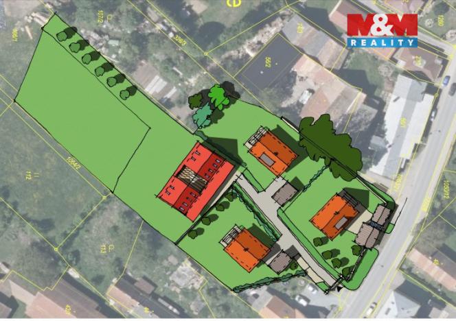 Prodej pozemku pro bydlení, Semechnice, 886 m2