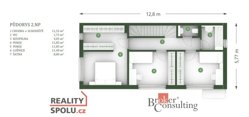 Prodej rodinného domu, Kladno, Pechlátova, 119 m2