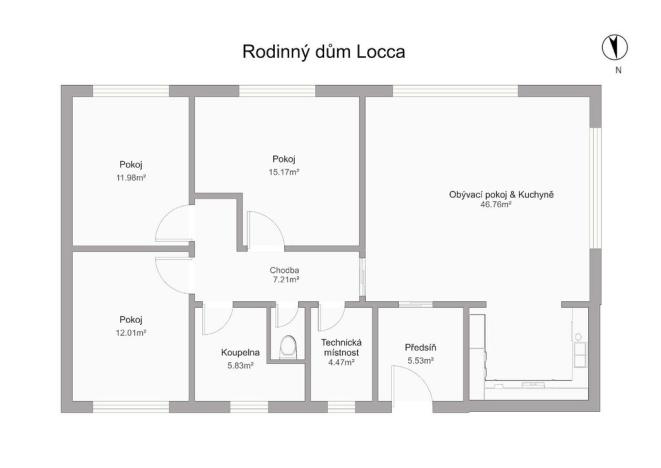 Prodej rodinného domu, Bludov, 105 m2