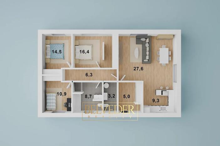 Prodej rodinného domu, Dubí, Lidická, 107 m2