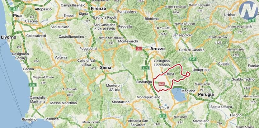 Prodej vily, Cortona, Itálie, 189 m2