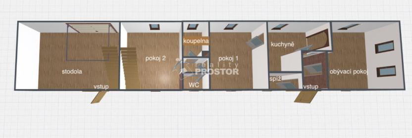 Prodej rodinného domu, Hlohovice - Hlohovičky, 90 m2