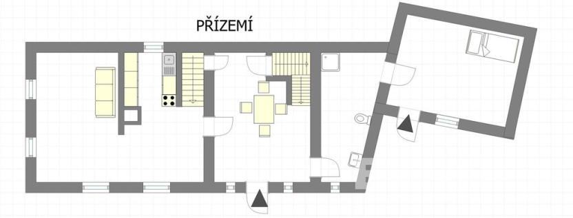 Prodej rodinného domu, Bezvěrov - Chudeč, 180 m2