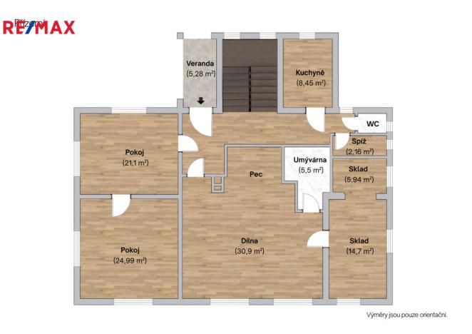 Prodej vícegeneračního domu, Jankov, Blanická, 410 m2