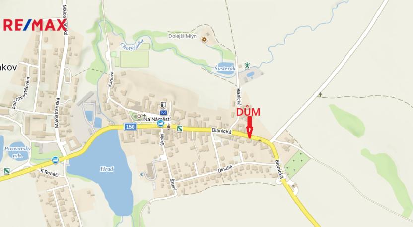 Prodej vícegeneračního domu, Jankov, Blanická, 410 m2