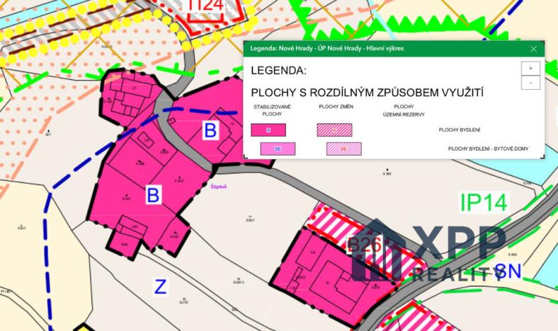 Prodej pozemku pro bydlení, Nové Hrady - Štiptoň, 2383 m2