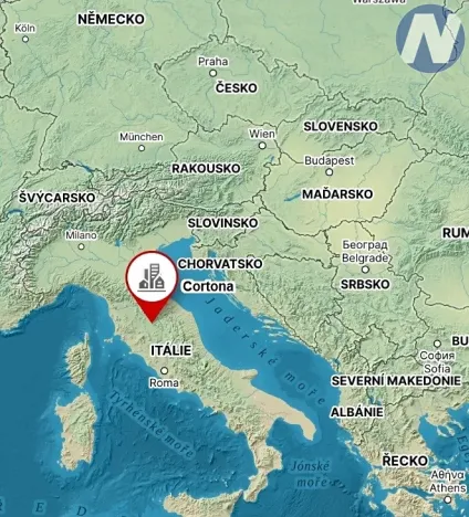 Prodej vily, Cortona, Itálie, 130 m2