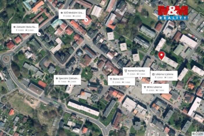 Prodej bytu 2+1, Rumburk - Rumburk 1, Matušova, 68 m2