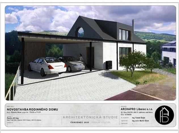 Prodej pozemku, Dlouhý Most, 1108 m2