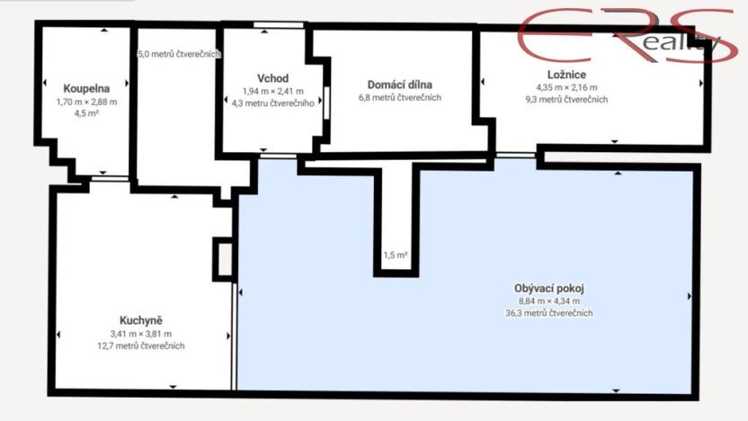 Prodej rodinného domu, Raspenava, 143 m2