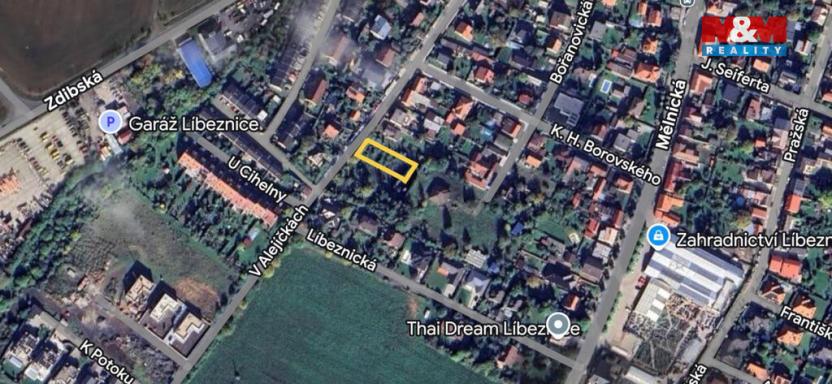 Prodej pozemku pro bydlení, Líbeznice, 1015 m2