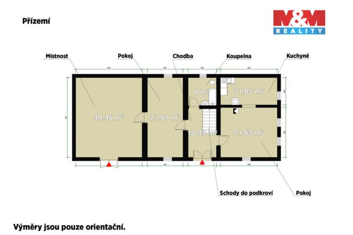 Prodej rodinného domu, Plánice, Křižíkova, 72 m2