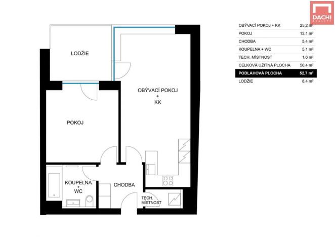 Prodej bytu 2+kk, Olomouc, Aloise Rašína, 50 m2