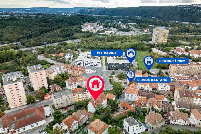 Prodej bytu 3+1, Praha - Braník, Pod svahem, 72 m2