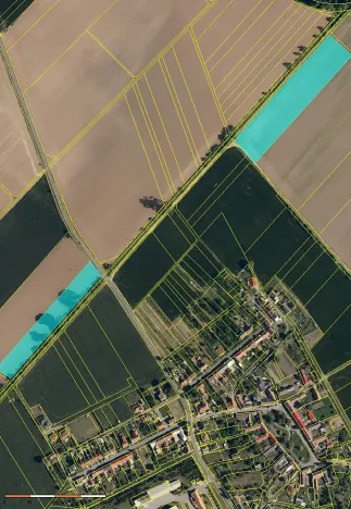 Prodej pole, Střížovice, 40874 m2