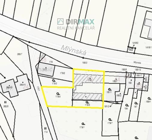 Prodej rodinného domu, Plzeň - Malesice, Mlýnská, 665 m2