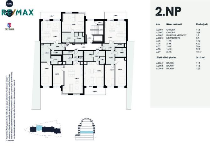 Prodej bytu 2+kk, Karlovy Vary, Šumavská, 86 m2