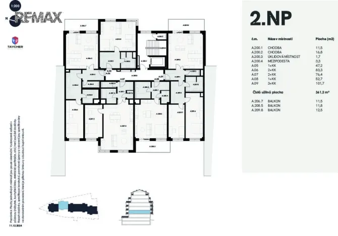 Prodej bytu 2+kk, Karlovy Vary, Šumavská, 86 m2