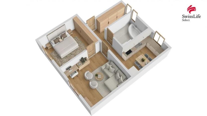 Prodej bytu 2+1, Neratovice, Za Obchody, 58 m2