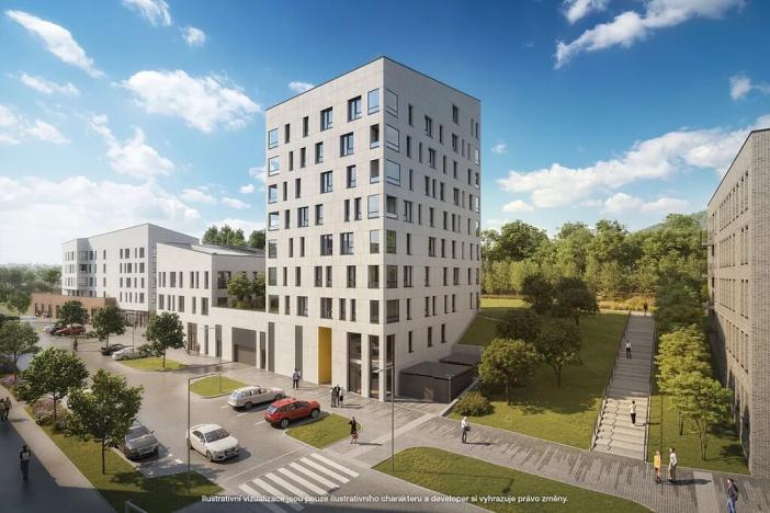 Prodej bytu 2+kk, Praha - Hlubočepy, Wassermannova, 46 m2