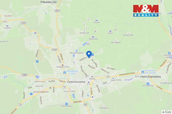 Prodej pozemku pro bydlení, Česká Kamenice, 372 m2