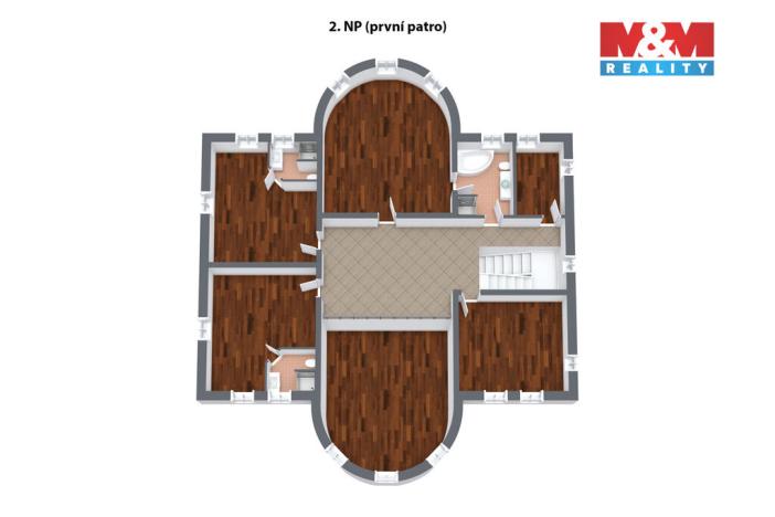 Prodej rodinného domu, Nová Role - Mezirolí, 376 m2