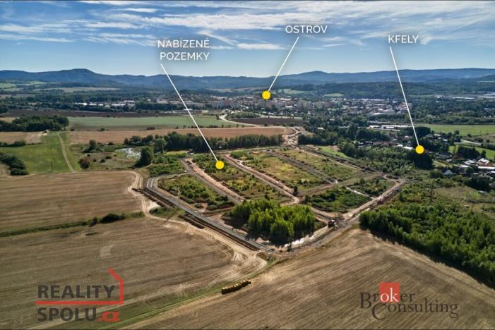 Prodej pozemku pro bydlení, Ostrov, 653 m2