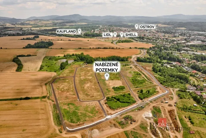 Prodej pozemku pro bydlení, Ostrov - Kfely, 697 m2