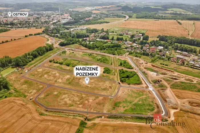 Prodej pozemku pro bydlení, Ostrov - Kfely, 697 m2