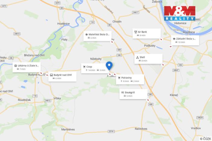 Prodej pozemku pro bydlení, Přestavlky, 978 m2