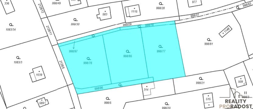 Prodej pozemku pro bydlení, Vráž, 948 m2