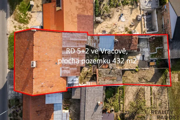 Prodej rodinného domu, Vracov, Drahy, 420 m2