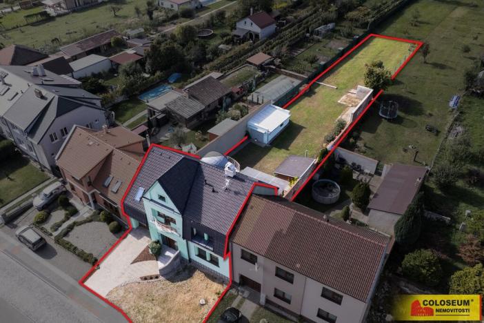 Prodej rodinného domu, Lužice, Velkomoravská, 260 m2
