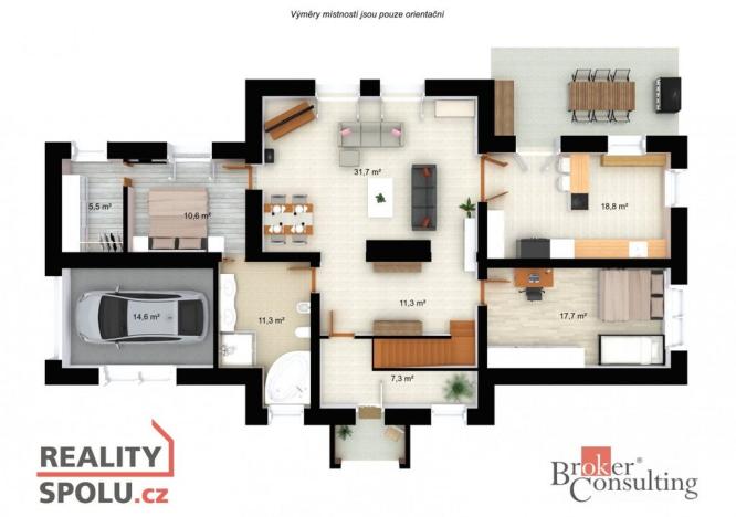 Prodej rodinného domu, Železný Brod, 218 m2