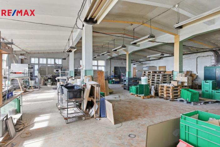Prodej výrobních prostor, Aš, Tyršova, 4434 m2