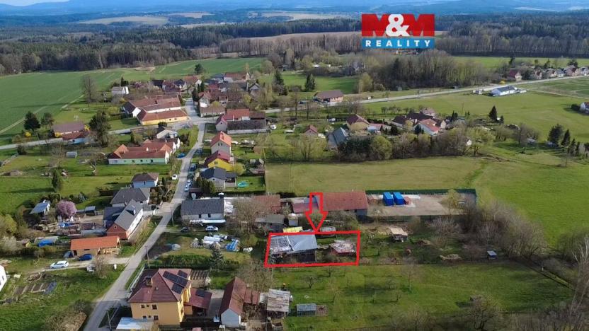 Prodej pozemku pro bydlení, Borovany - Trocnov, 834 m2
