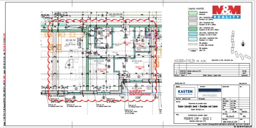 Prodej bytu 3+kk, Brandýs nad Labem-Stará Boleslav - Brandýs nad Labem, Augustina Lukeše, 73 m2