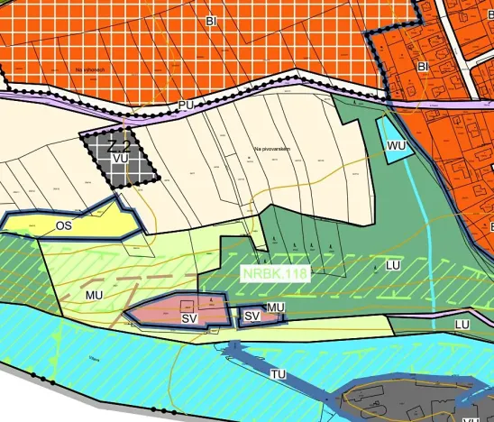 Prodej zahrady, Boršov nad Vltavou, K Pilotovi, 933 m2