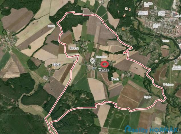 Prodej pozemku pro bydlení, Vesce, 2813 m2