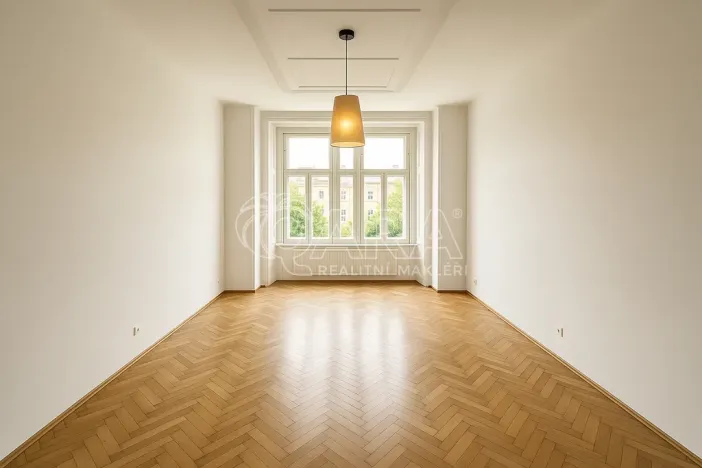 Pronájem bytu 4+1, Praha - Vinohrady, Polská, 147 m2