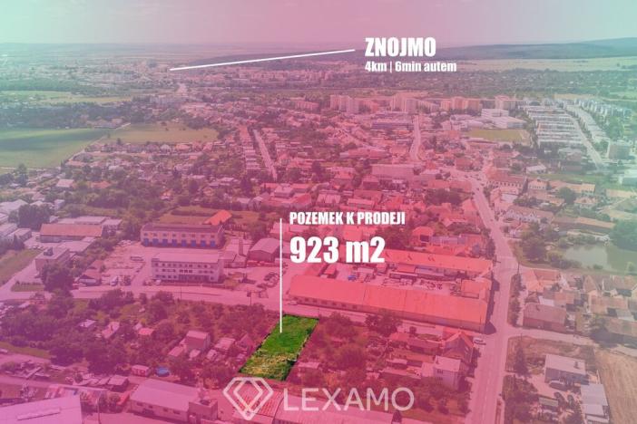 Pronájem zahrady, Znojmo - Přímětice, 923 m2