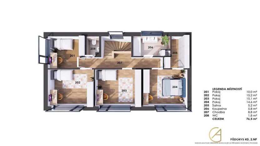 Prodej rodinného domu, Chocerady, 157 m2