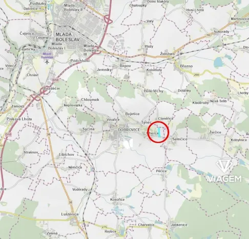 Prodej podílu pole, Dobrovice, 24687 m2