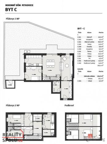 Prodej rodinného domu, Praha - Pitkovice, K dálnici, 166 m2