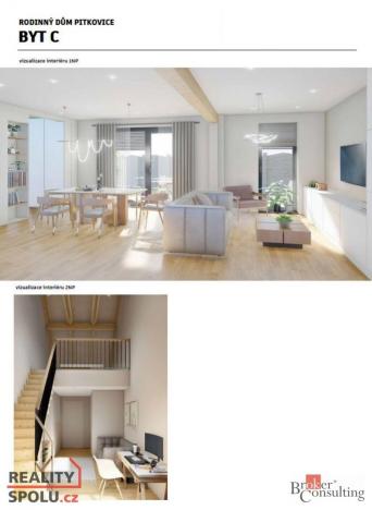 Prodej bytu 4+1, Praha - Pitkovice, K dálnici, 155 m2