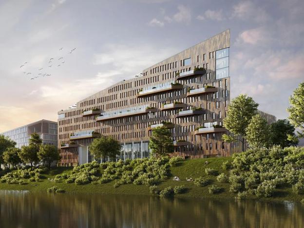 Pronájem kanceláře, Praha - Karlín, Karolinská, 400 m2